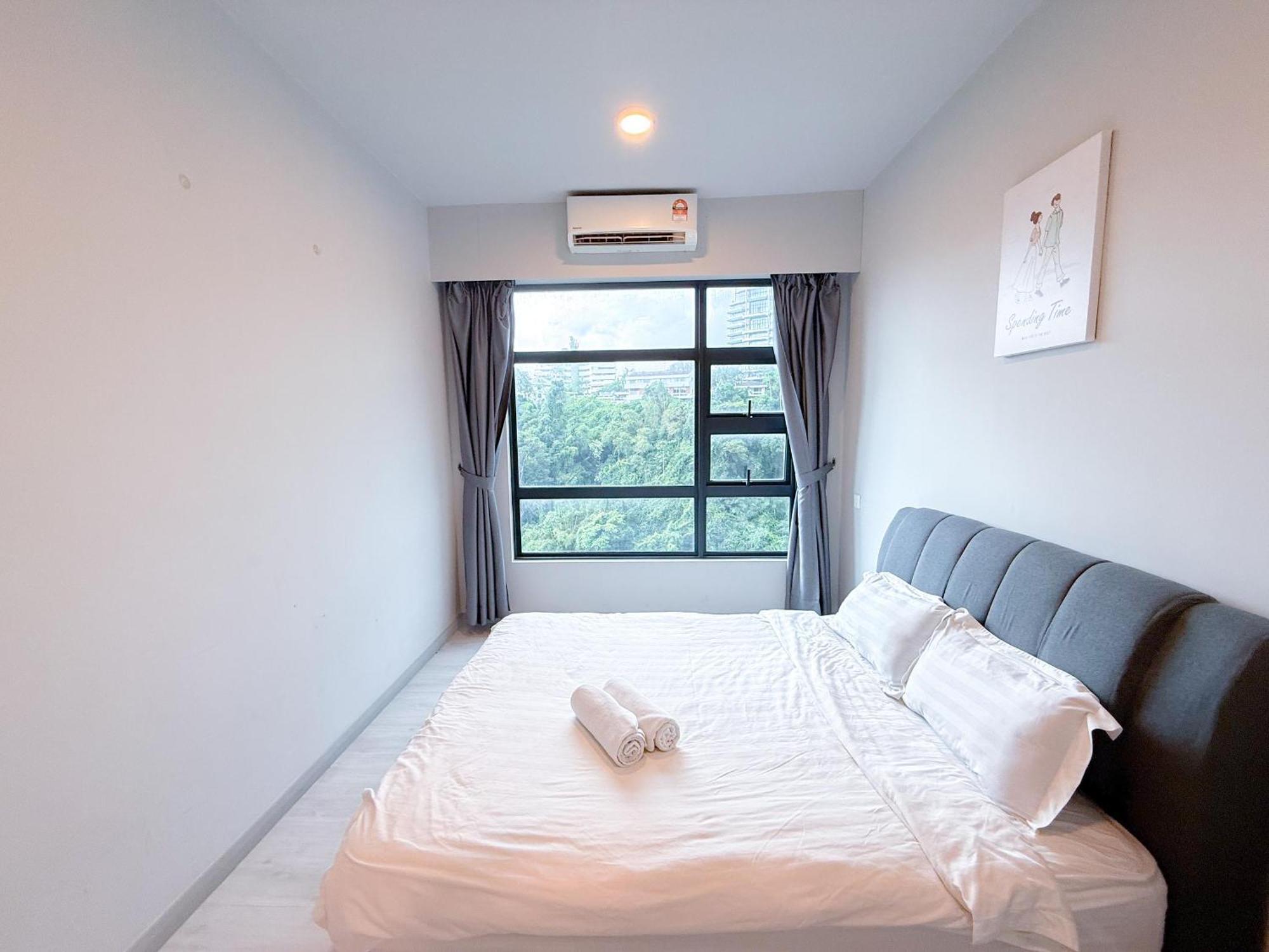 Vv Homestay Jesselton Quay Surla Sabah Mall Kk 亚庇贵赴行馆 كوتا كينابالو المظهر الخارجي الصورة