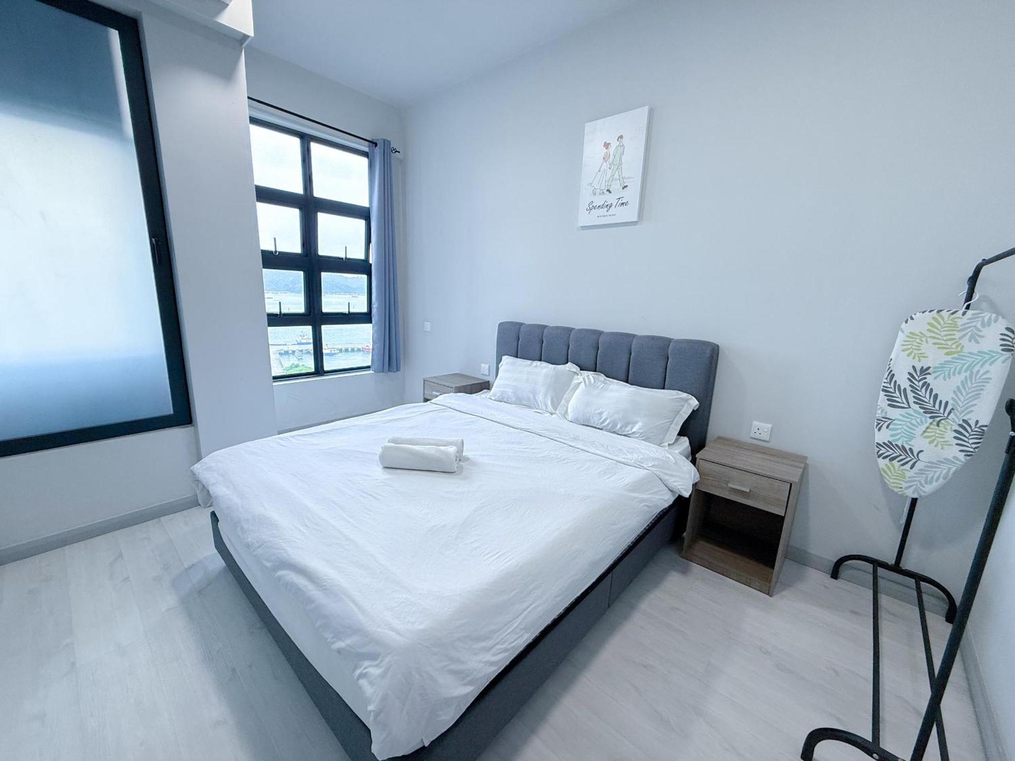 Vv Homestay Jesselton Quay Surla Sabah Mall Kk 亚庇贵赴行馆 كوتا كينابالو المظهر الخارجي الصورة