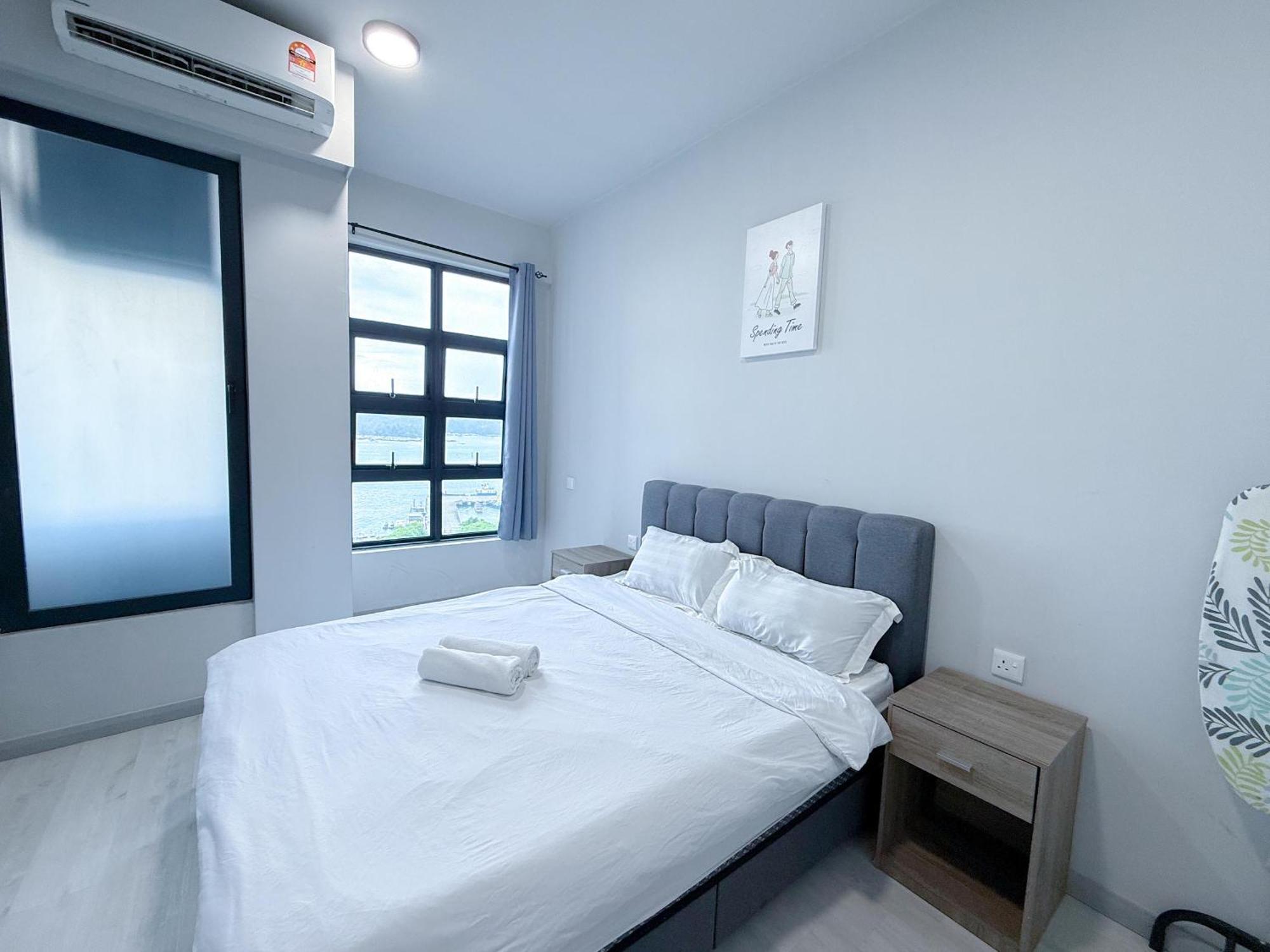 Vv Homestay Jesselton Quay Surla Sabah Mall Kk 亚庇贵赴行馆 كوتا كينابالو المظهر الخارجي الصورة