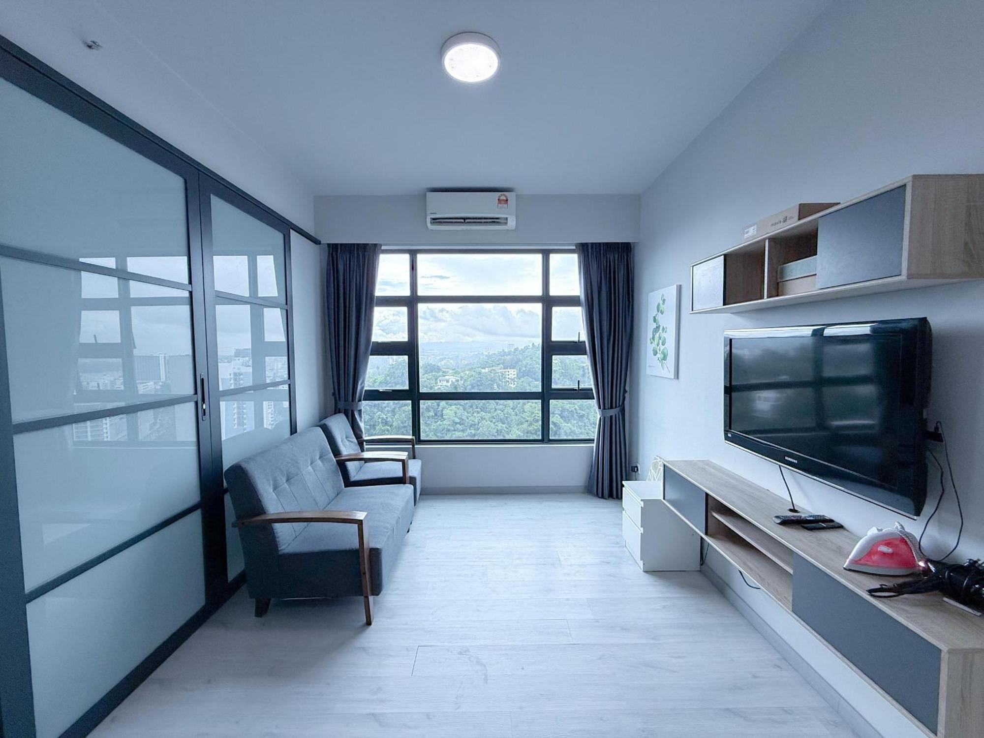 Vv Homestay Jesselton Quay Surla Sabah Mall Kk 亚庇贵赴行馆 كوتا كينابالو المظهر الخارجي الصورة
